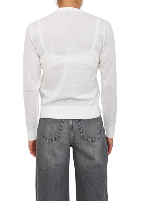 Jersey with tone-on-tone logo embroidery ARMANI EXCHANGE | sweaters | XW001439 AF11896U1003